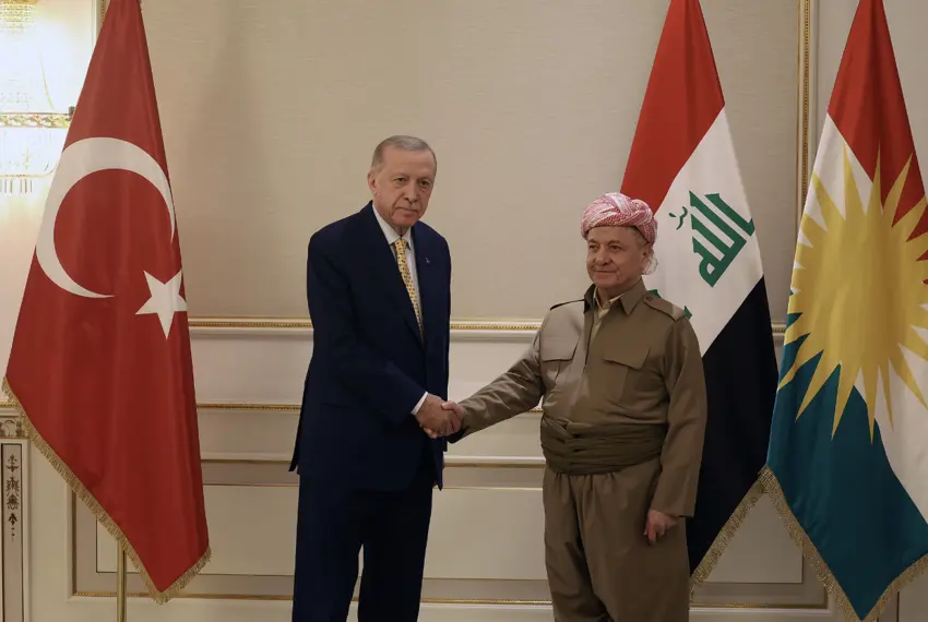 Başkan Barzani'den Erdoğan'ın Erbil ziyaretine dair beklenen açıklama!
