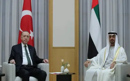 BAE Devlet Başkanı bugün Türkiye'de olacak