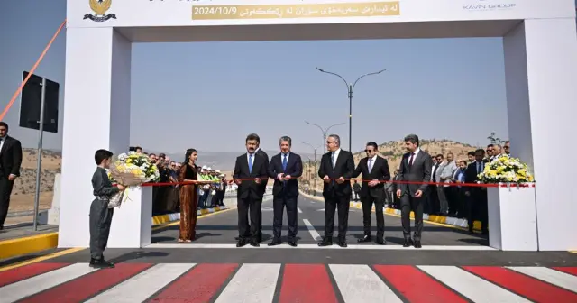 سەرۆکی حکوومەت پڕۆژەی دووسایدی ڕێگەی ( سپیلک-خەلیفان )ی کردەوە