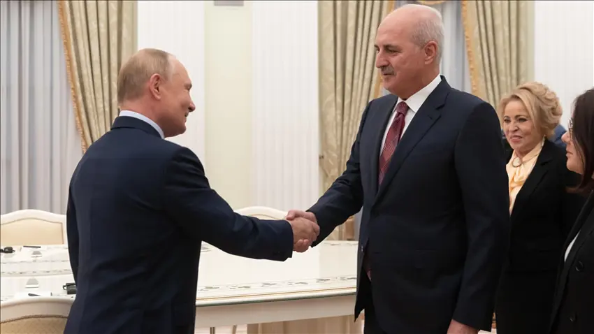 Putin ve Kurtulmus'tan 17 gün arayla ikinci görüsme