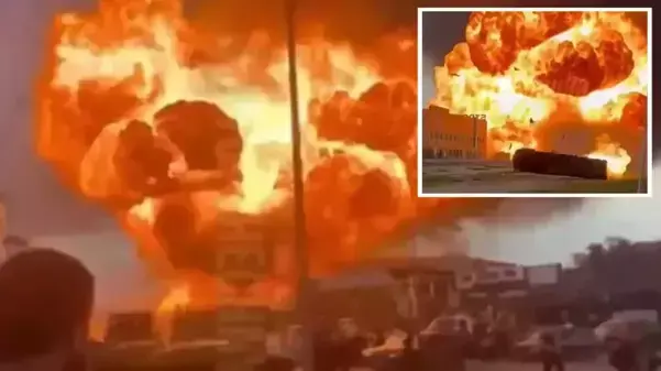 Di benzînxanê de teqîn çêbû: 4 kes mirin