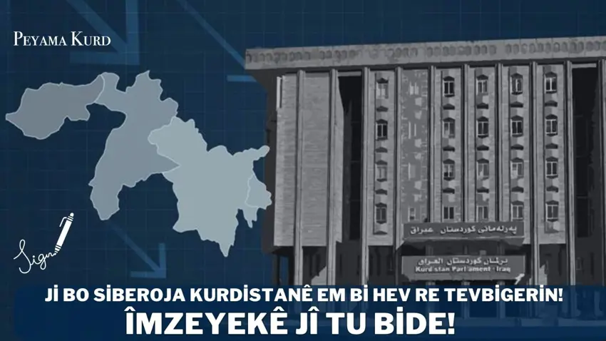 Înisiyatîfa Maf û Dadperweriya Hilbijartinê ya Kurdistanê kampanyaya îmzeyan da destpêkirin