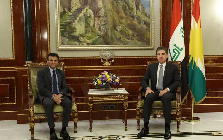 Nêçîrvan Barzanî pêswazî li Nûnerê nû yê UNAMIyê kir: Divê Kurdên Êzidî vegerin cihên xwe