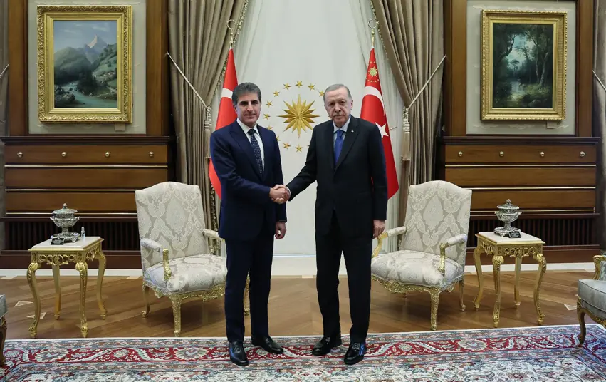 Ankara | Neçirvan Barzani, Tayyip Erdogan ile bir araya geldi