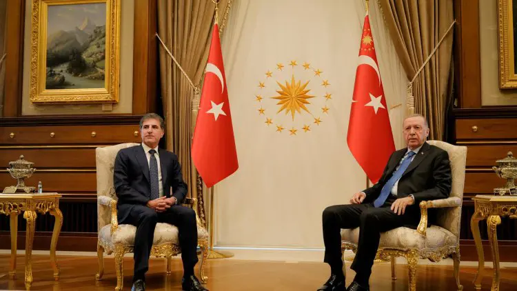 Erdogan ile görüsen Neçirvan Barzani'den açiklama