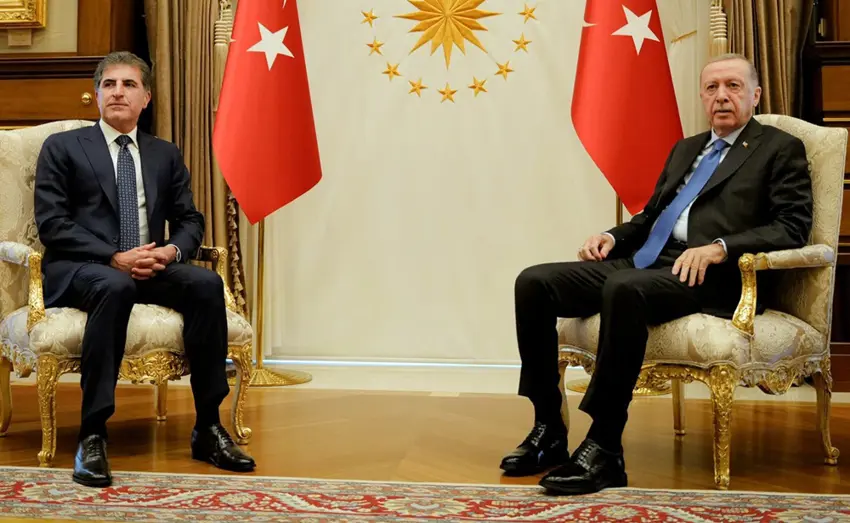 Nêçîrvan Barzanî naveroka hevdîtina ligel Erdogan eskere kir