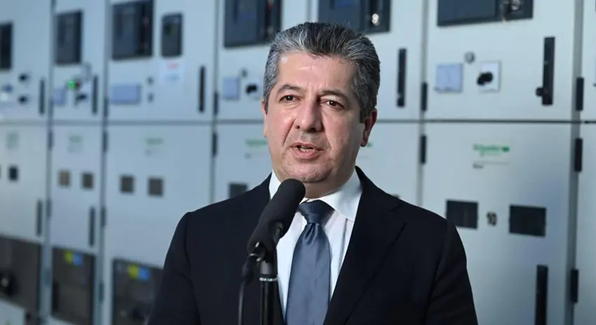 Mesrûr Barzanî projeya ronahiyê ya elektrîka 24 saetî ragihand
