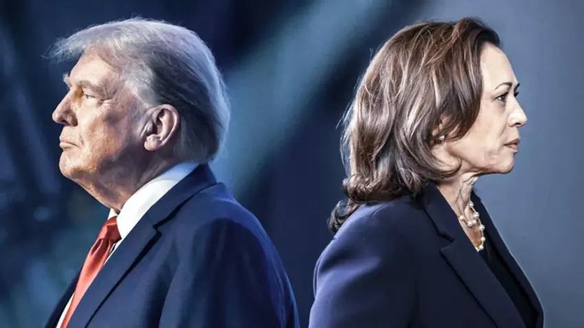 Trump kritik eyaletlerde, Harris ülke genelinde önde