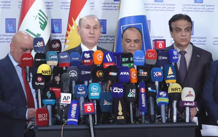 Komîsyona Bilind ya Serbixwe ya Hilbijartinan encama hilbijartinên Kurdistanê ragihand