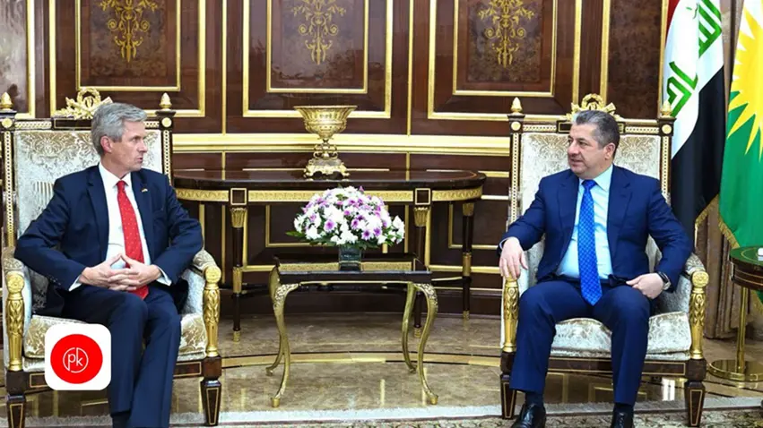 Mesrûr Barzanî pêswazî li konsulê nû yê Alman kir