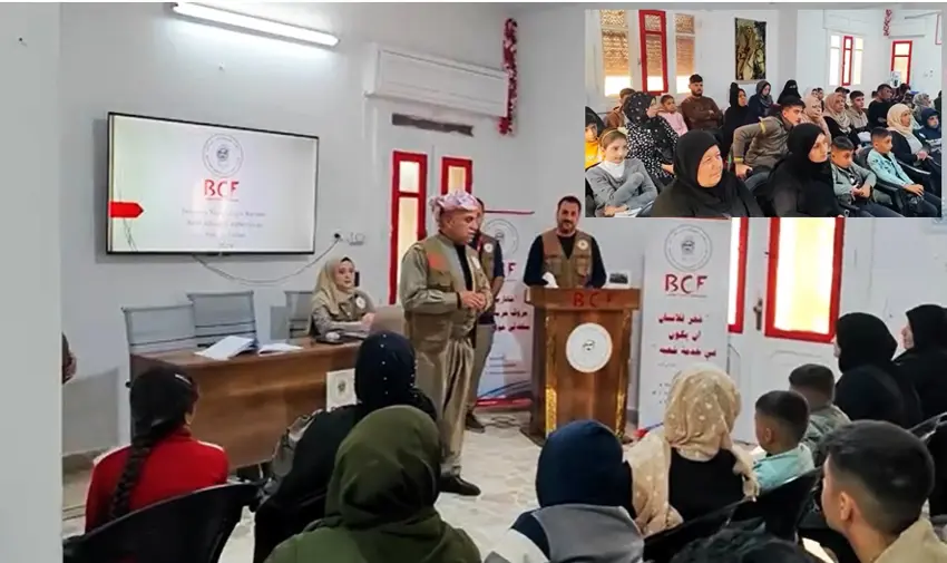 BCFê li Efrînê alîkariya pere li 192 zarokên sêwî yên Kurd kir