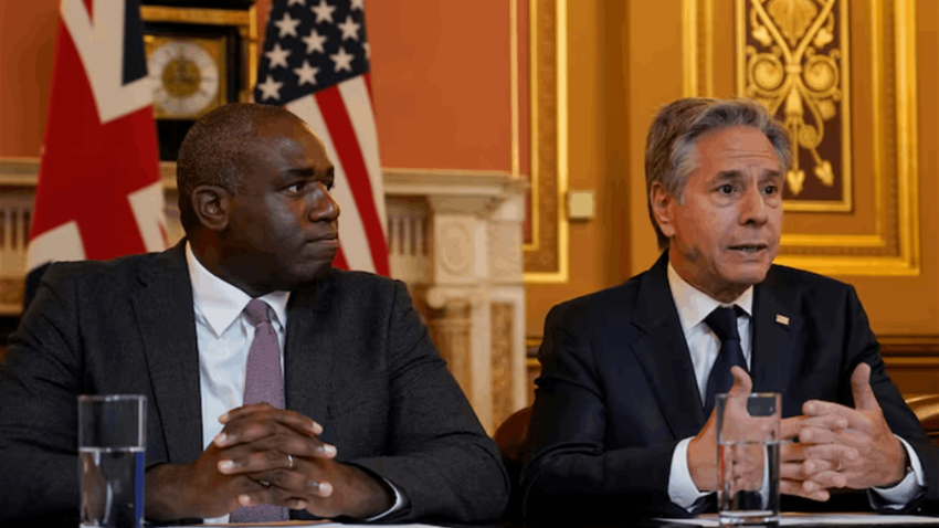 Blinken, bi Lammy re serê Îsraîl, Hemas û Lubnanê nîqas kiriye