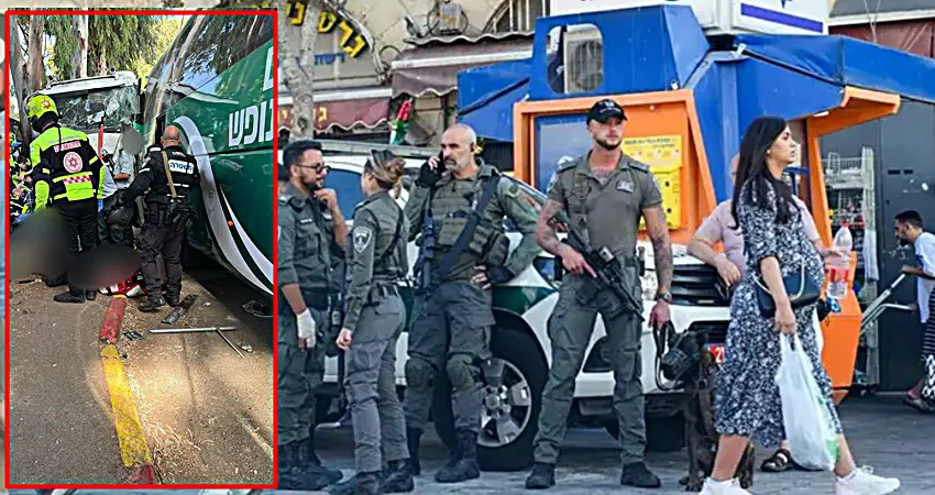 Îsraîl | Li Tel Avîvê kamyonekê ajot ser sivîlan: Bi dehan birîndar hene