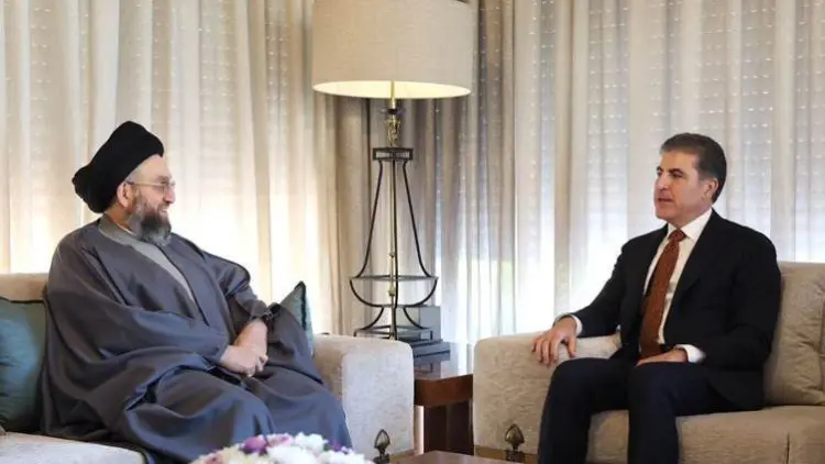 Neçirvan Barzani, Ammar el Hakim'i kabul etti