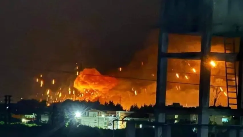 Îsraîlê embareke mezin a cebilxaneyên Îranê li Sûriyê teqand