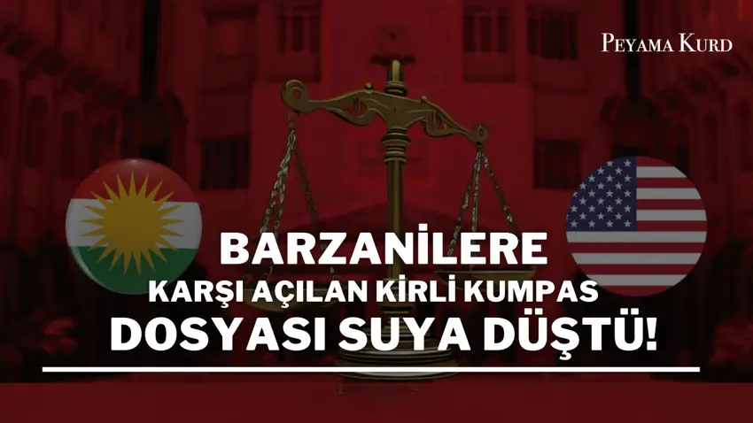 Mesrur Barzani aleyhine açılan sözde suç dosyasına ABD’den red! 