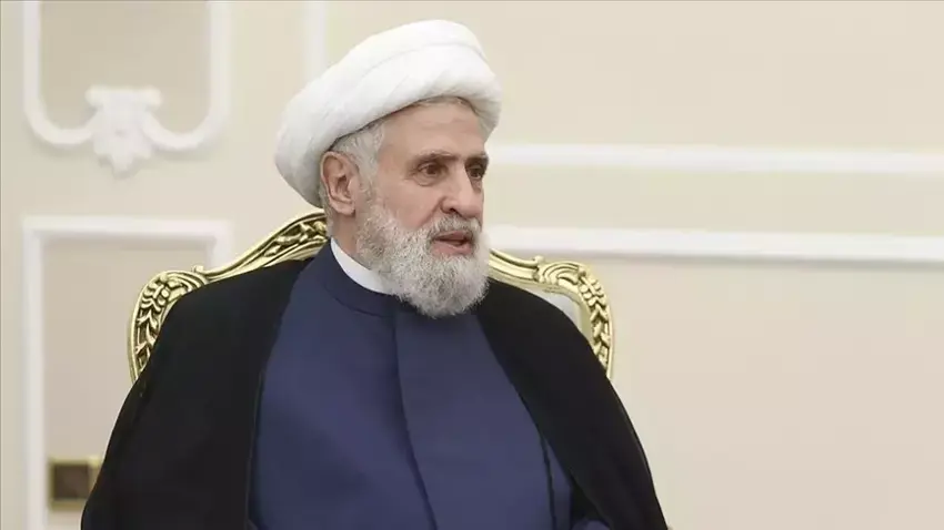 Serokê nû yê Hîzbûllahê Naîm Qasim: 'Ji bo Lubnanê ser bike’