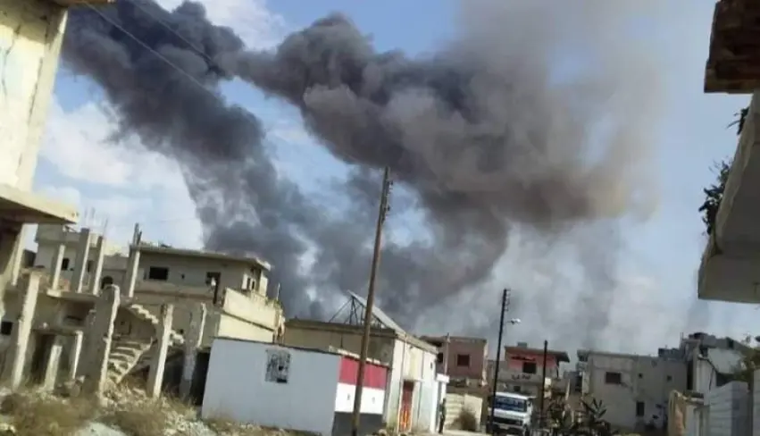 Ji Îsraîlê êrîsa Humsê: 3 kesên nenas hatin kustin