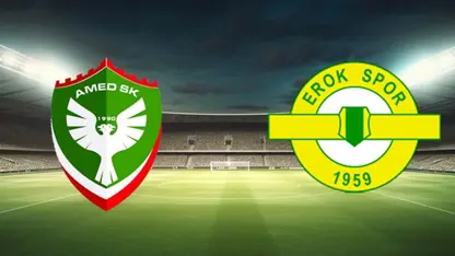 Amedspor-Esenler Erokspor maçının kanalı belli oldu 
