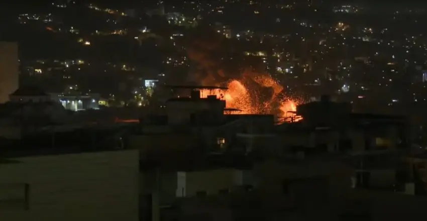 Pistî hisyariya Îsraîlê li Beyrûdê çend teqîn çêbûn