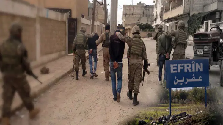 Çekdaran li Efrînê guhê jinekê tevî guharê wê jêkir