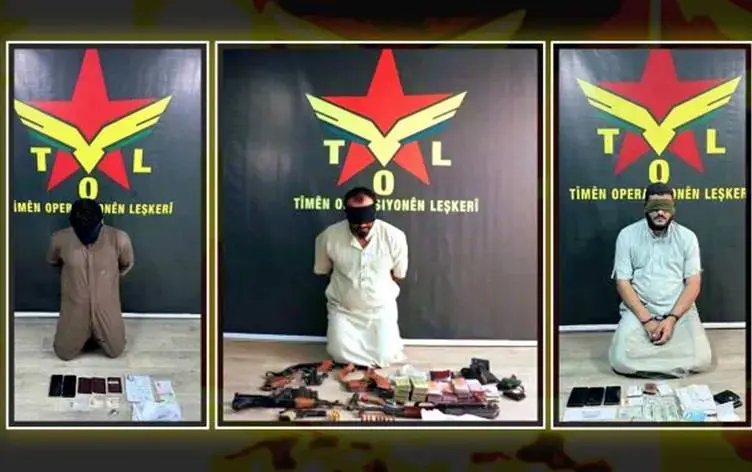 HSDê li Dêrezorê 3 çekdarên DAISê girt