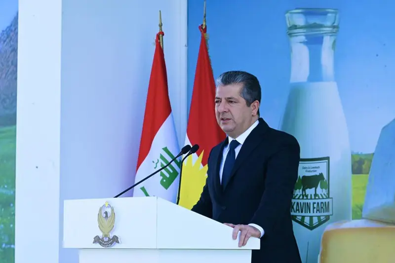 گەورەترین پڕۆژەی ئاژه‌ڵداری و شیره‌مه‌نی له‌سه‌ر ئاستی عێراق لە دهۆک لە لایەن سەرۆکی حکوومەتەوە کرایەوە