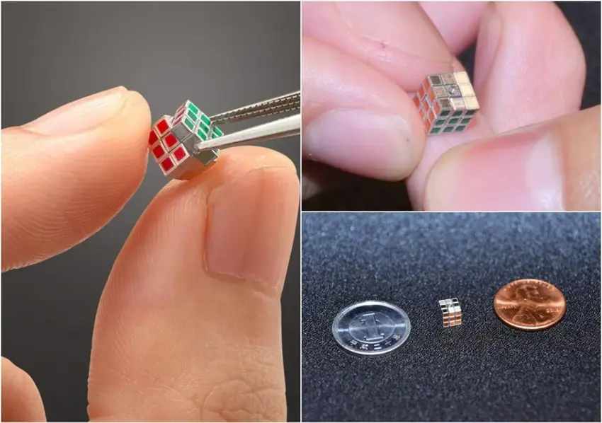 نرخی سەیر و سەمەرەی بچووکترین کوبی ڕووبیکی جیهان