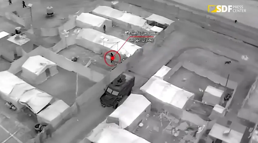 HSD û Hevpeymaniyê li Kampa Holê hewla reva hejmarek DAISîyan pûç kir: 16 DAISî hatin girtin