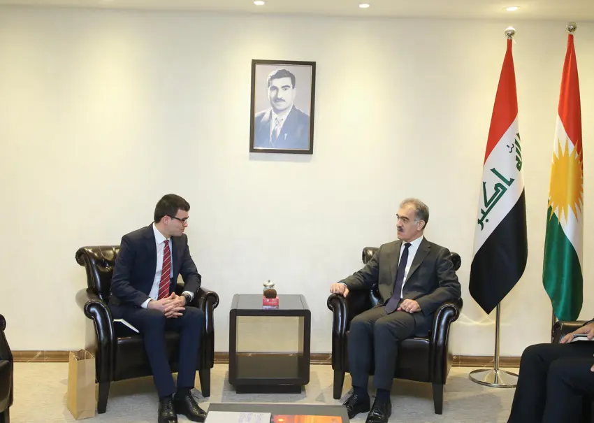 Sefîn Dîzeyî pêswaziya nûnerê konsolê gistî yê Ermenistanê yê li Hewlêrê kir