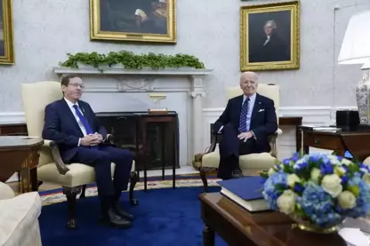 Herzog'tan Biden'a: 'Siz açıkça bir Siyonistsiniz Sayın Başkan'