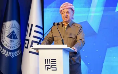 Mesud Barzani: "Her türlü barış girişimine destek veriyoruz"