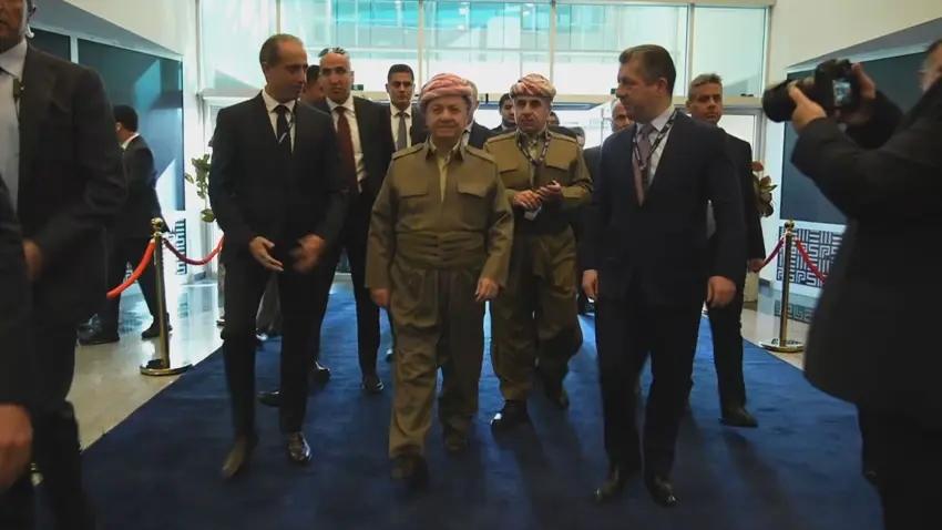 Mesud Barzani MEPS24 için Amerikan Üniversitesinde