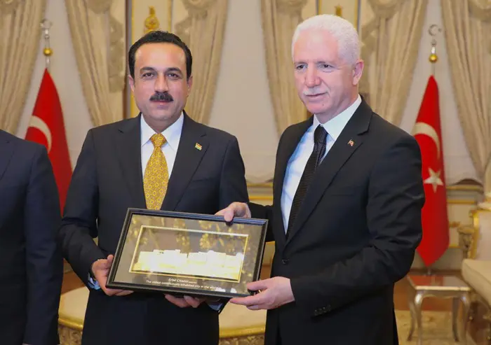 پارێزگاری ئەستەنبووڵ بانگھێشتی پارێزگاری ھەولێری قبووڵکرد