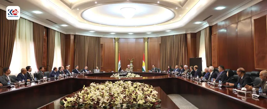 Serok Barzanî pêswaziya gelek kesayetî û nûnerên Kurdên Feylî kir