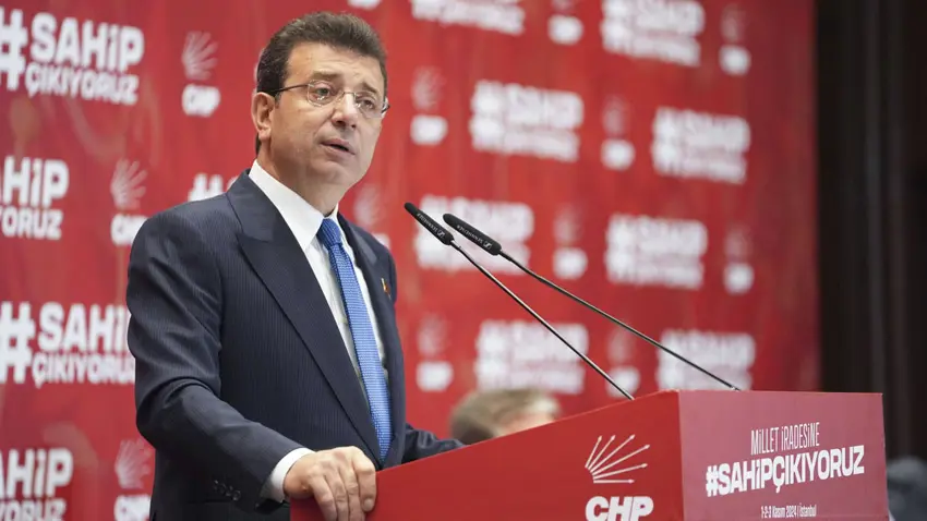 Imamoglu'ndan 'kayyum' tepkisi!