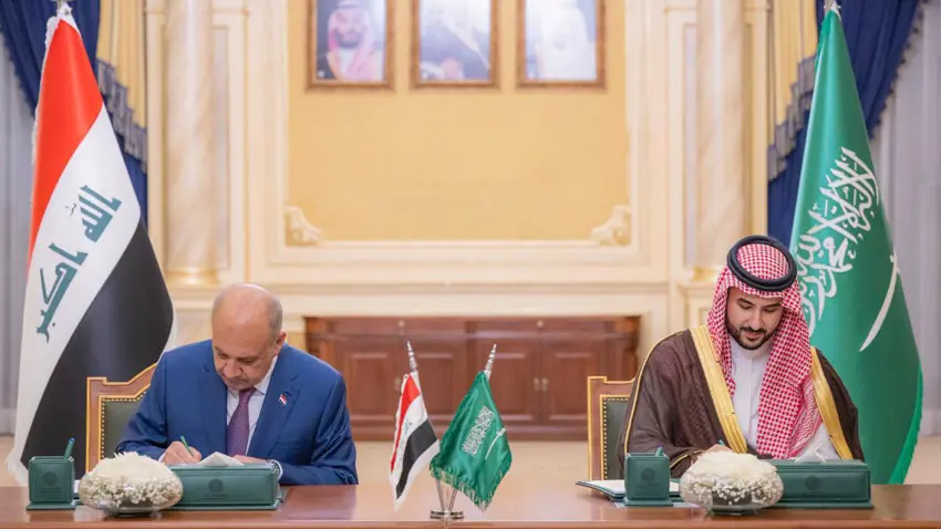 Iraq û Erebistana Siûdî peymana "eskerî" îmze kirin