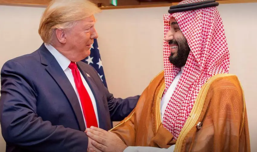 شازادەی جێنشینی سەعوودیە ، پیرۆزبایی سەرکەوتنی لە دۆناڵد ترامپ لە هەڵبژاردنەکانی سەرۆکایەتی ووڵاتەکەی کرد.