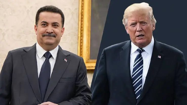 Donald Trump ve Irak Basbakani  telefonda görüstü