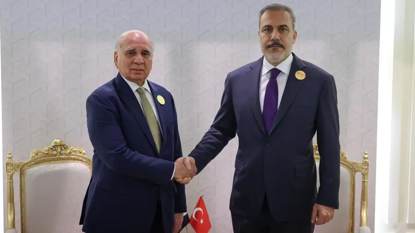 Hakan Fîdan û Fuad Huseyîn gesedanên li Sûriyê gotûbêj kirin