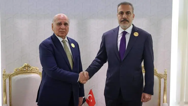 Hakan Fidan ile Fuad Hüseyin telefonda görüstü