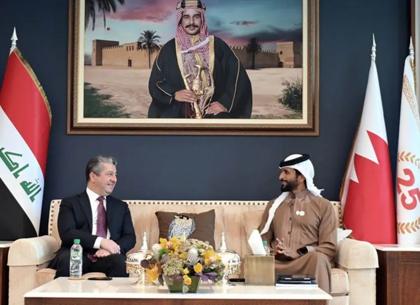 Basbakan Barzani ve Nasser bin Hamed'den ikili iliskileri gelistirme vurgusu