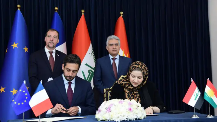 Erbil | Içisleri Bakanligi yeni uluslararasi ortaklik imzaladi