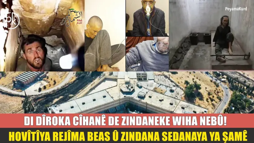 Zindana Sednaya ya Şamê di rojeva Cîhanê de ye: Hovîtîya nayê vegotin!