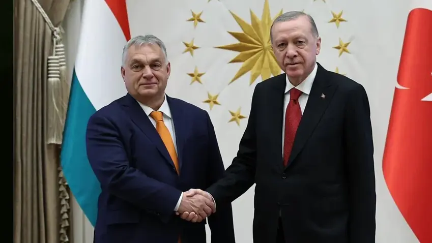 Erdogan, bi serokwezîrê Macaristanê Orban re li Ankara hevdîtin kir