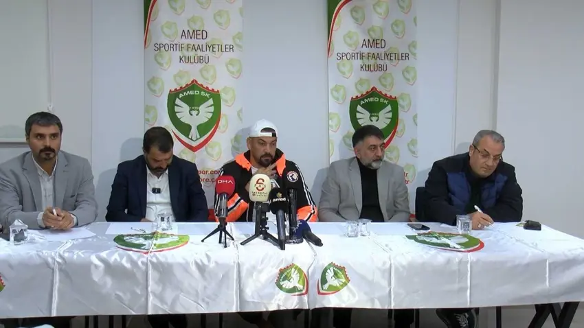 Amedspor teknik direktöründen sitem! Her maçımız pazartesiye veriliyor!