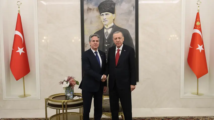 DYAyê li ser hevdîtina Erdogan û Blinken daxuyanî da