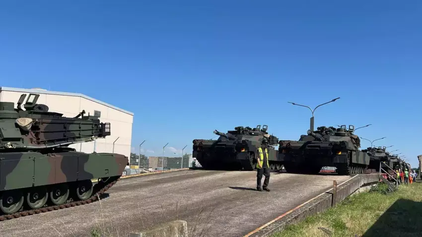 ABD'den çok sayida tank sevkiyati