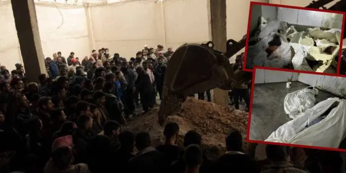 Tîma AFADê besdarî xebatên lêgerîn û rizgarkirinê yên li Girtîgeha Sednaya dibe