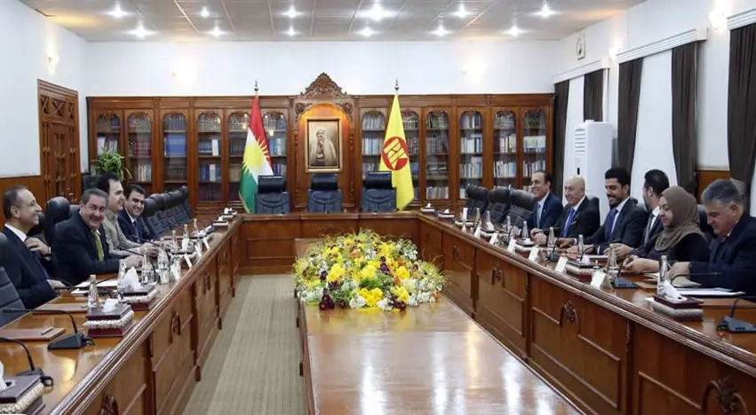 PDK û YNKê danûstandin li ser rewsa herêmê û pêkanîna hikûmetê kir